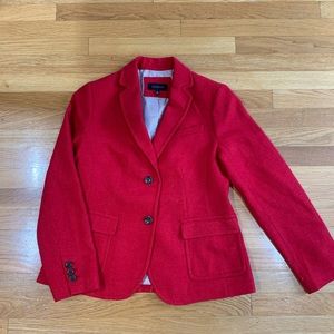NWOT Red Talbots Blazer